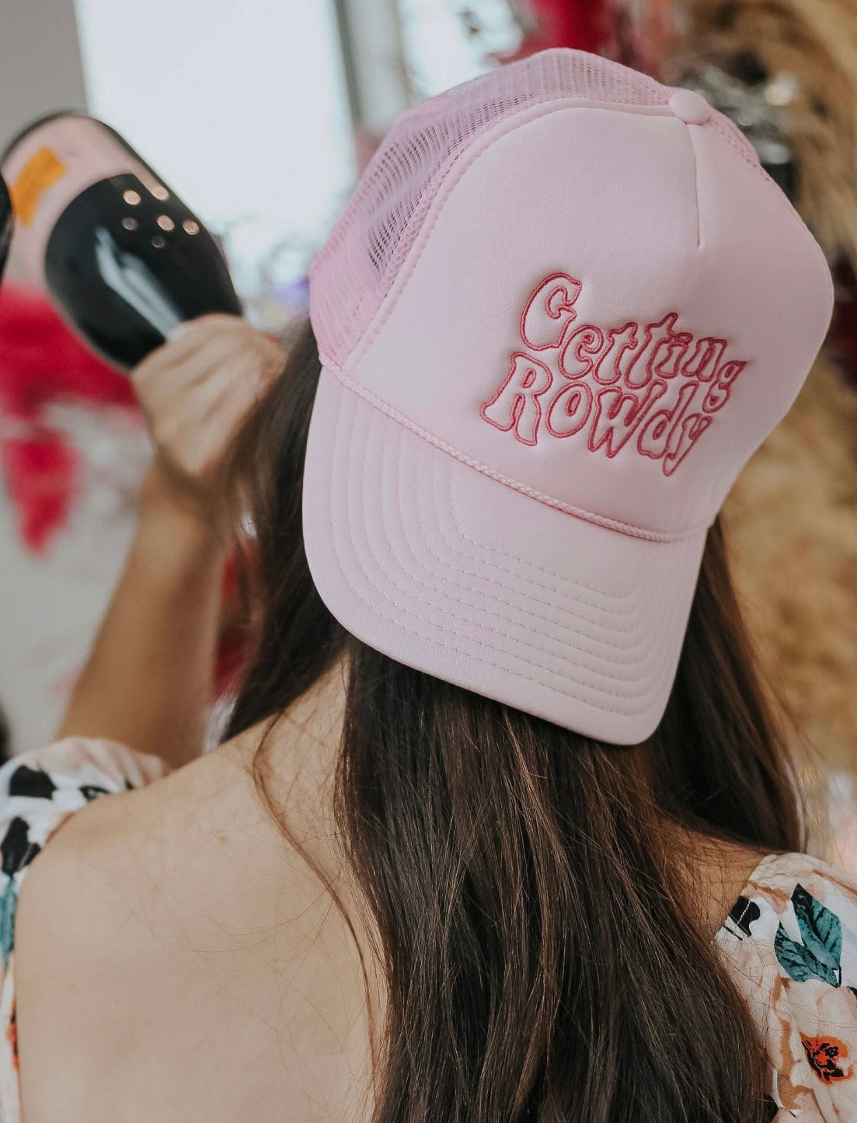 toekomst Komkommer zwavel GETTING ROWDY TRUCKER HAT – Kea Roze Boutique