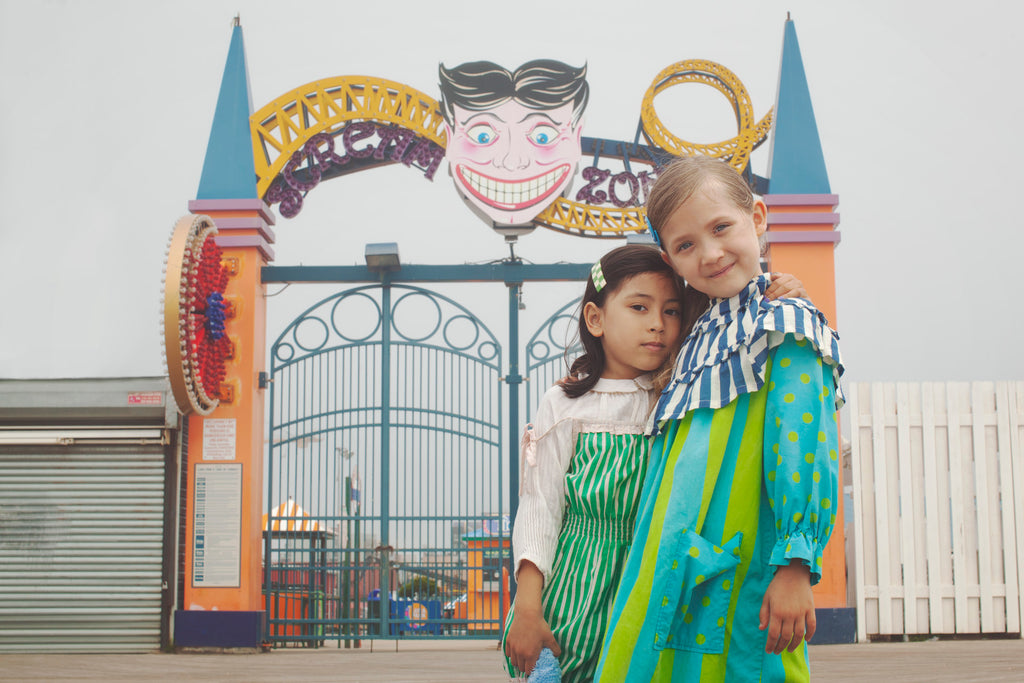 coney island kids fashion editorial