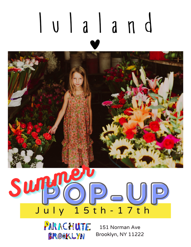 Lulaland Summer Pop-up at Parachute Brooklyn