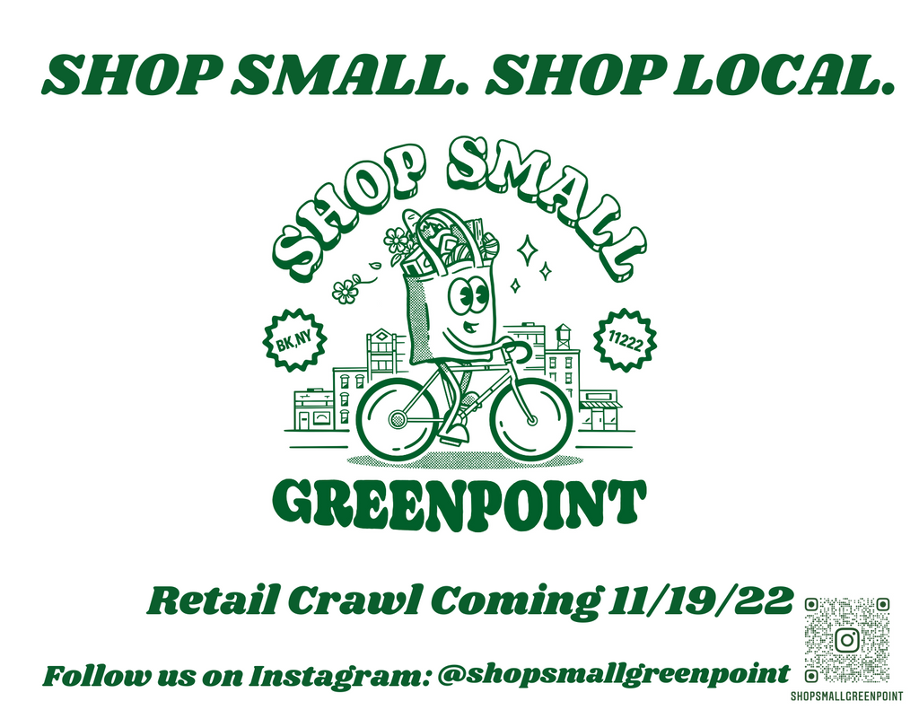 shop small greenpoint retail crawl 2022