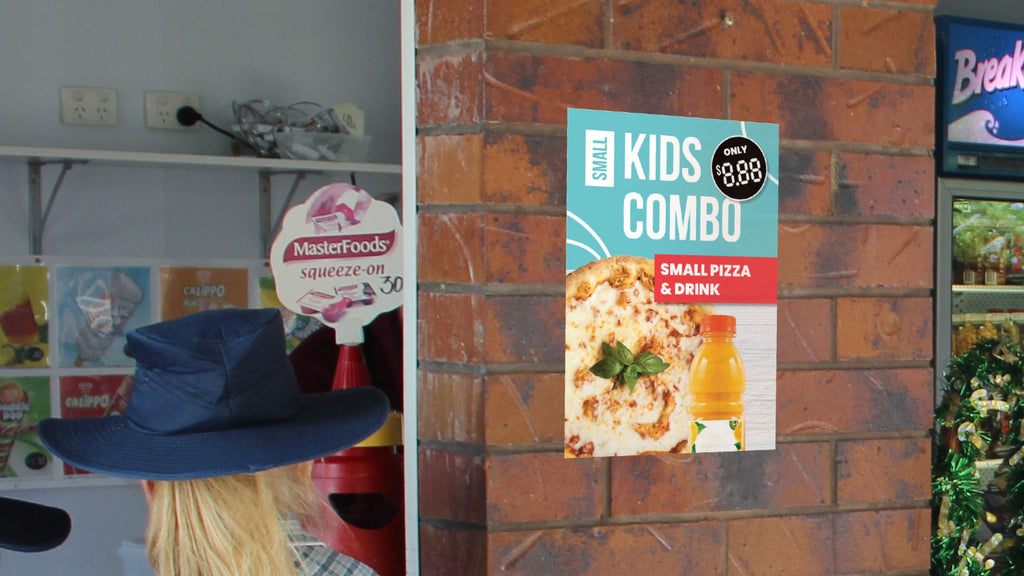Small Kids Combo Deal Poster for Schools