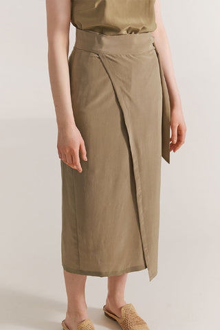 Silk skirt by Maria Morgana