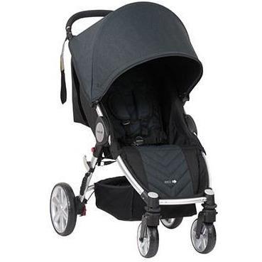 steelcraft agile 4 pram black linen