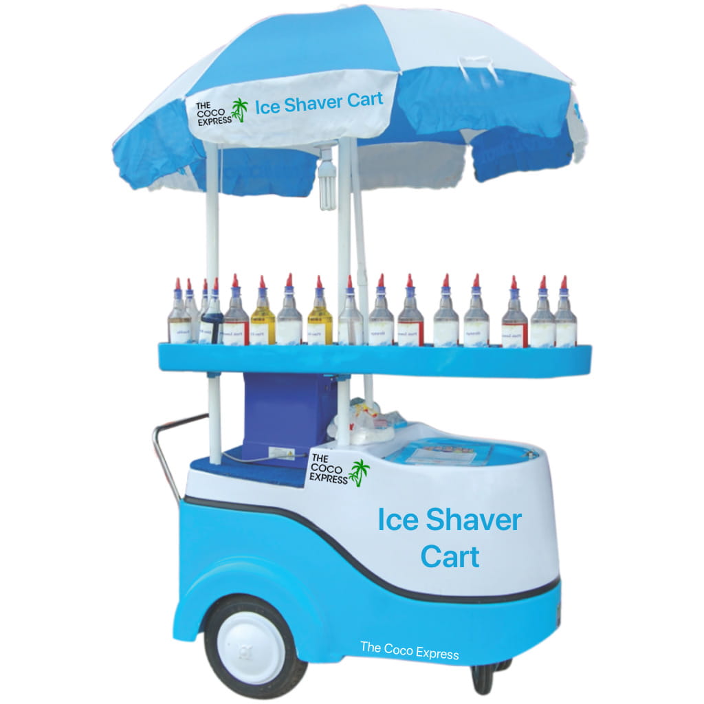 Ice Shaver Cart by The Coco Express