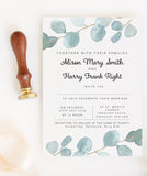 'The Atkins' wedding invite collection