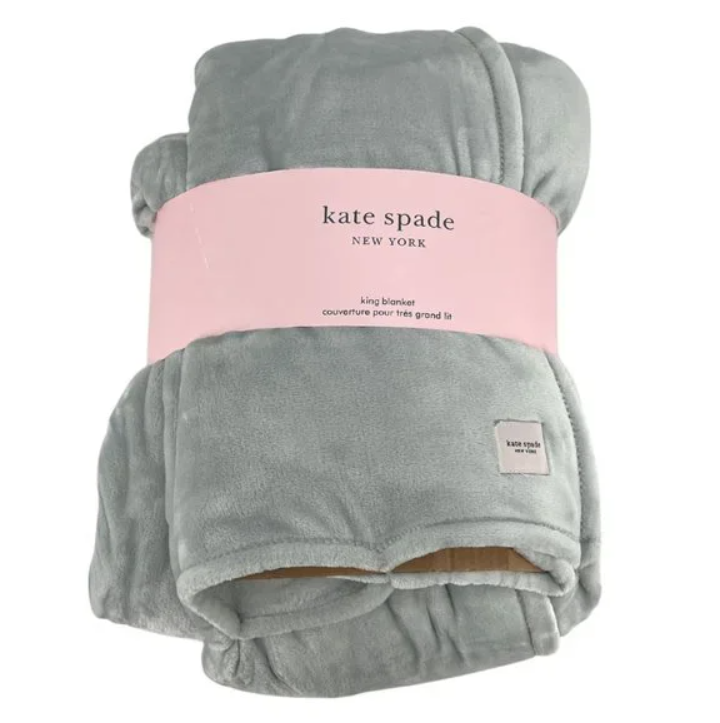 Kate Spade Plush Blanket, King – One Stop Discount Shop