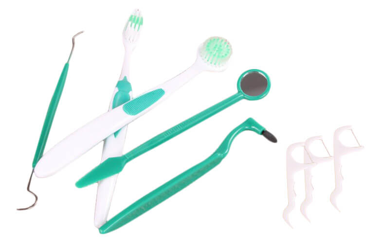 Kit per l'igiene dentale 8 pezzi di strumenti per la pulizia dei denti –  DentalDenshine