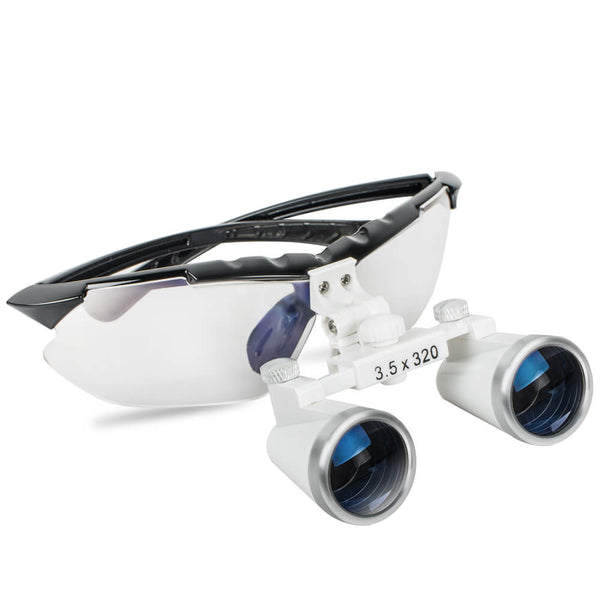 Dental Surgical Medical Binocular Loupes 2.5X 420mm Optical Glass Loup –  Denshine