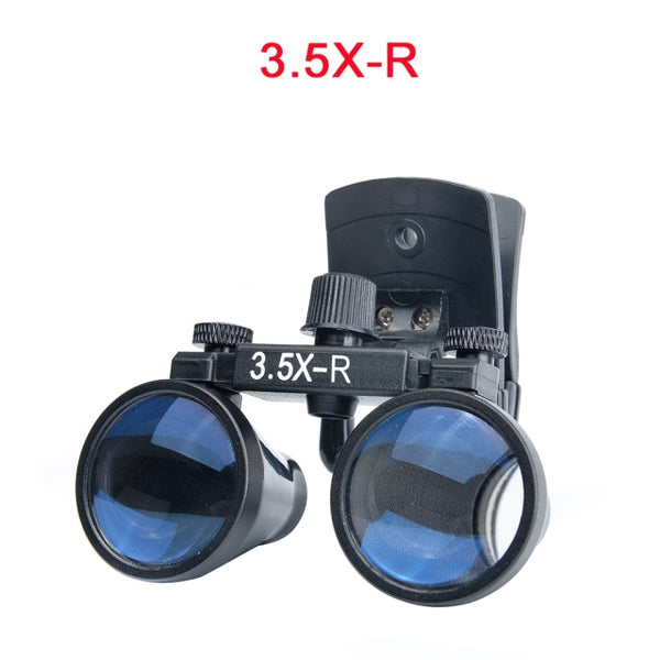 Dental Surgical Medical Binocular Loupes 2.5X 420mm Optical Glass Loup –  Denshine