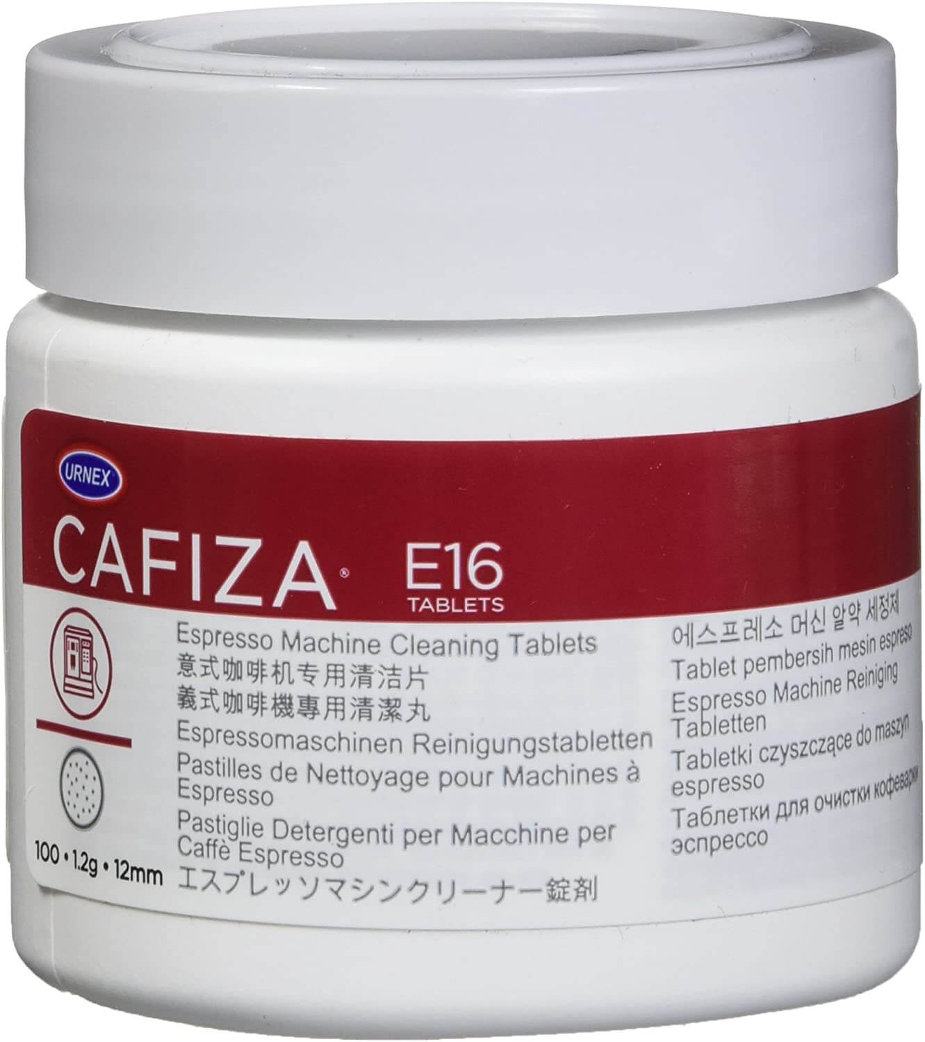 CAFIZA E16 ESPRESSO MACHINE CLEANING TABLETS 100-1 - Coffee USA product image