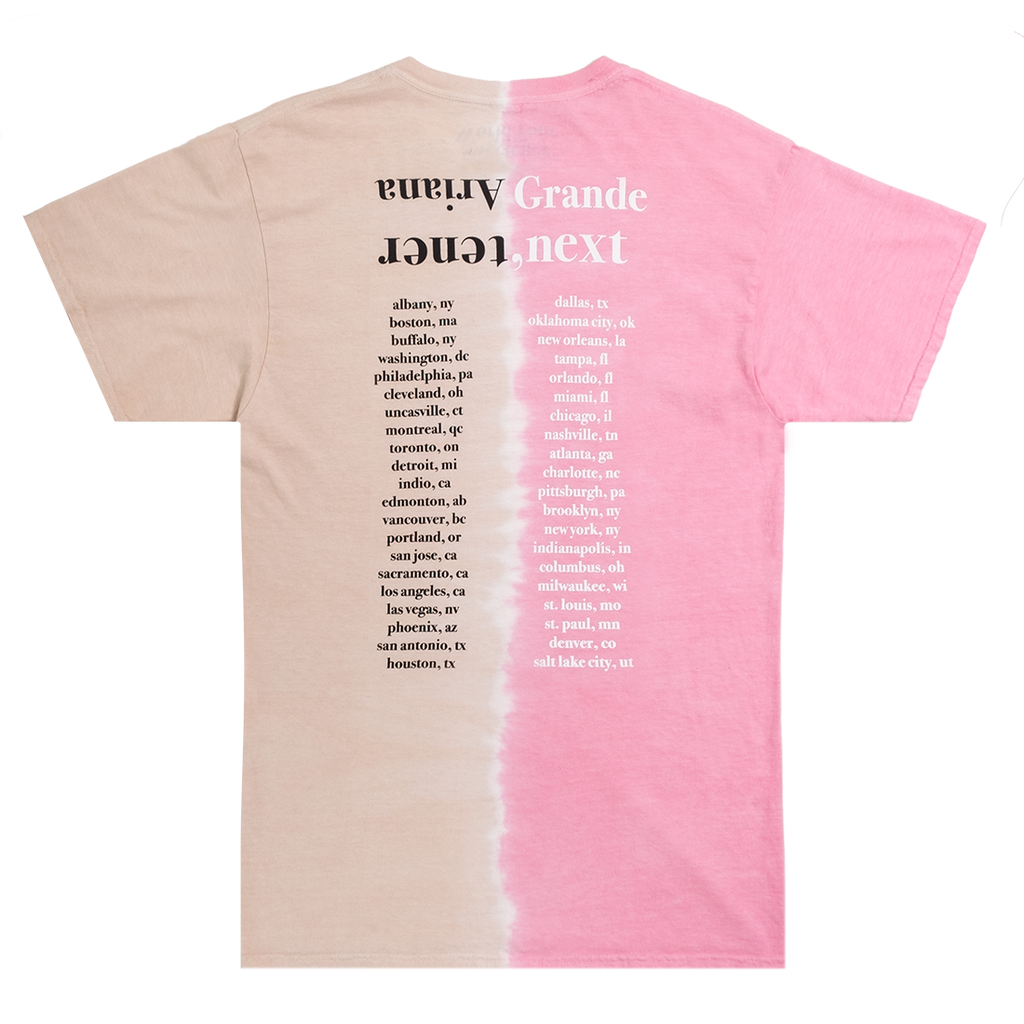 SWEETENER WORLD TOUR SPLIT T-SHIRT - Ariana Grande | Shop