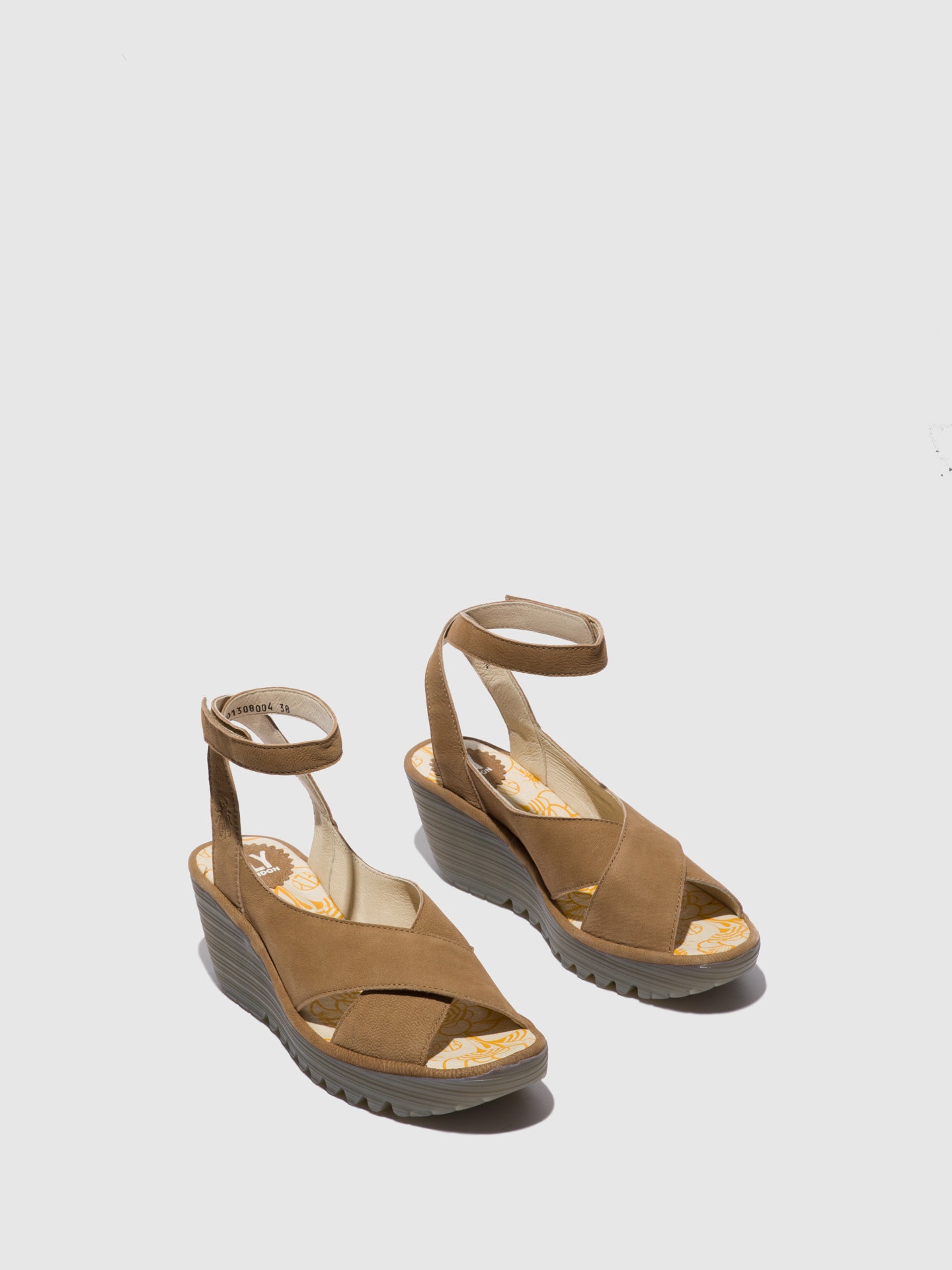 Fly London - Ankle Strap Sandals YIVI308FLY CUPIDO SAND - Overcube