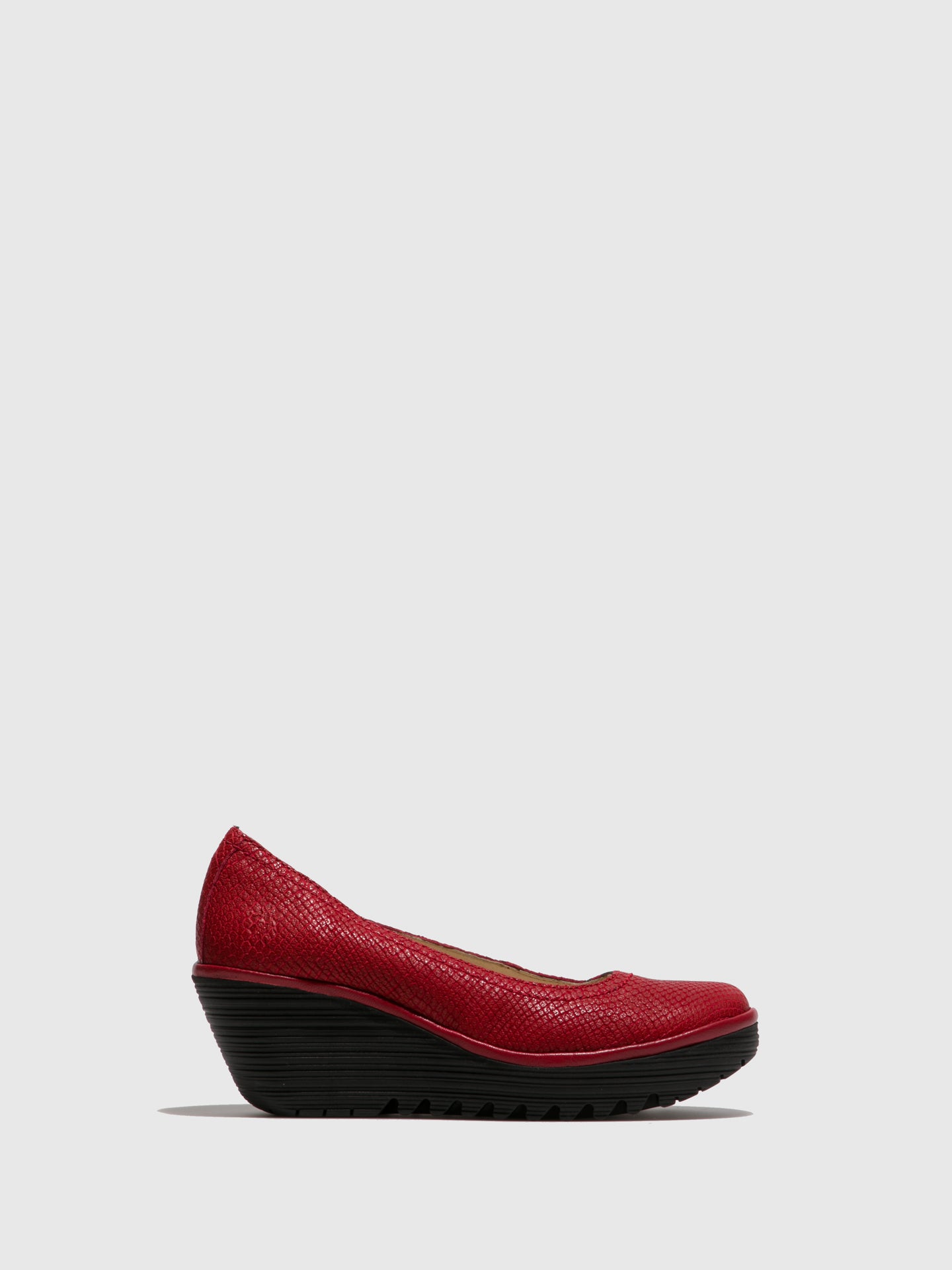 Red Wedge Shoes - Overcube