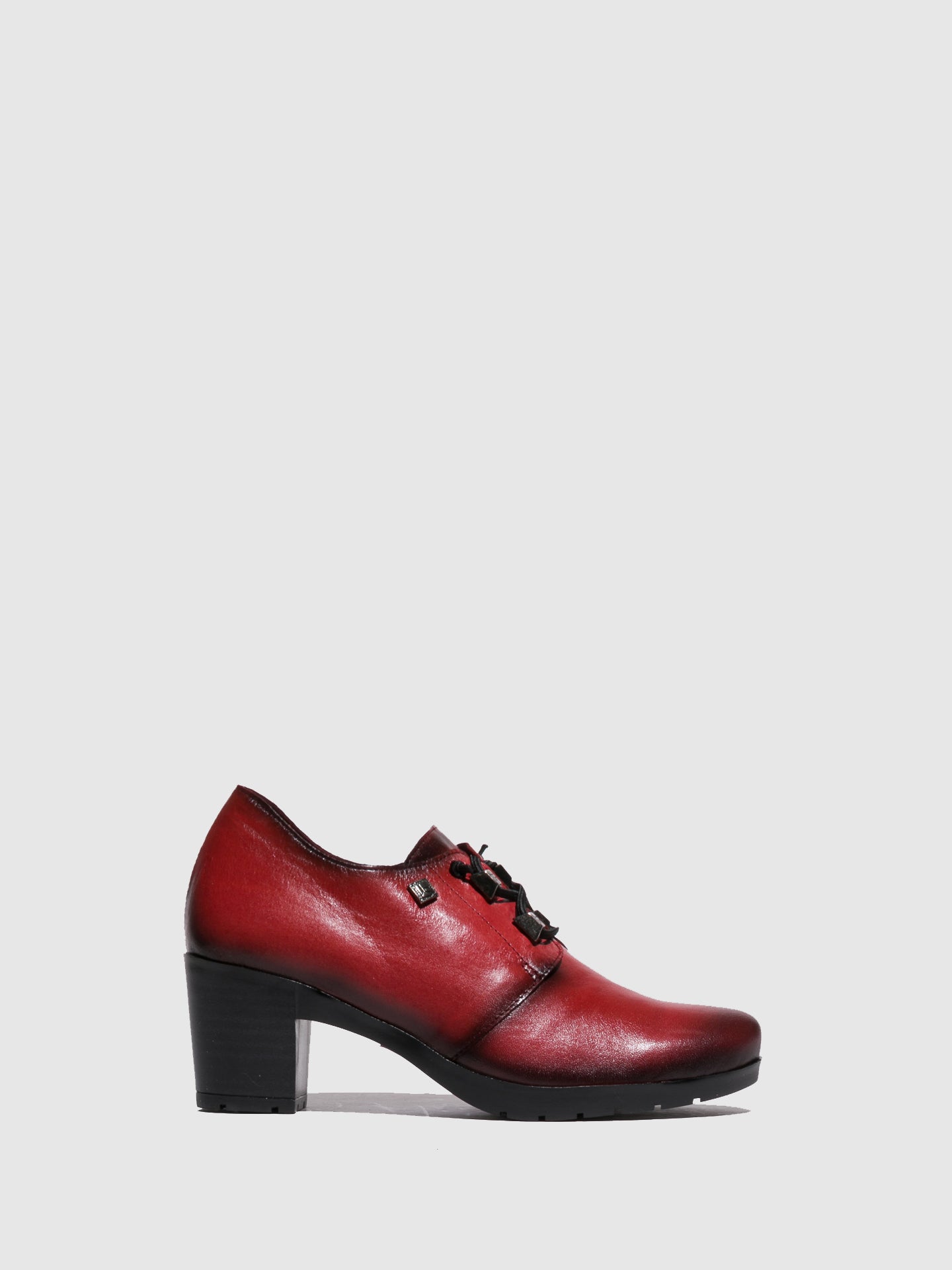 Red Lace-up Shoes - Overcube