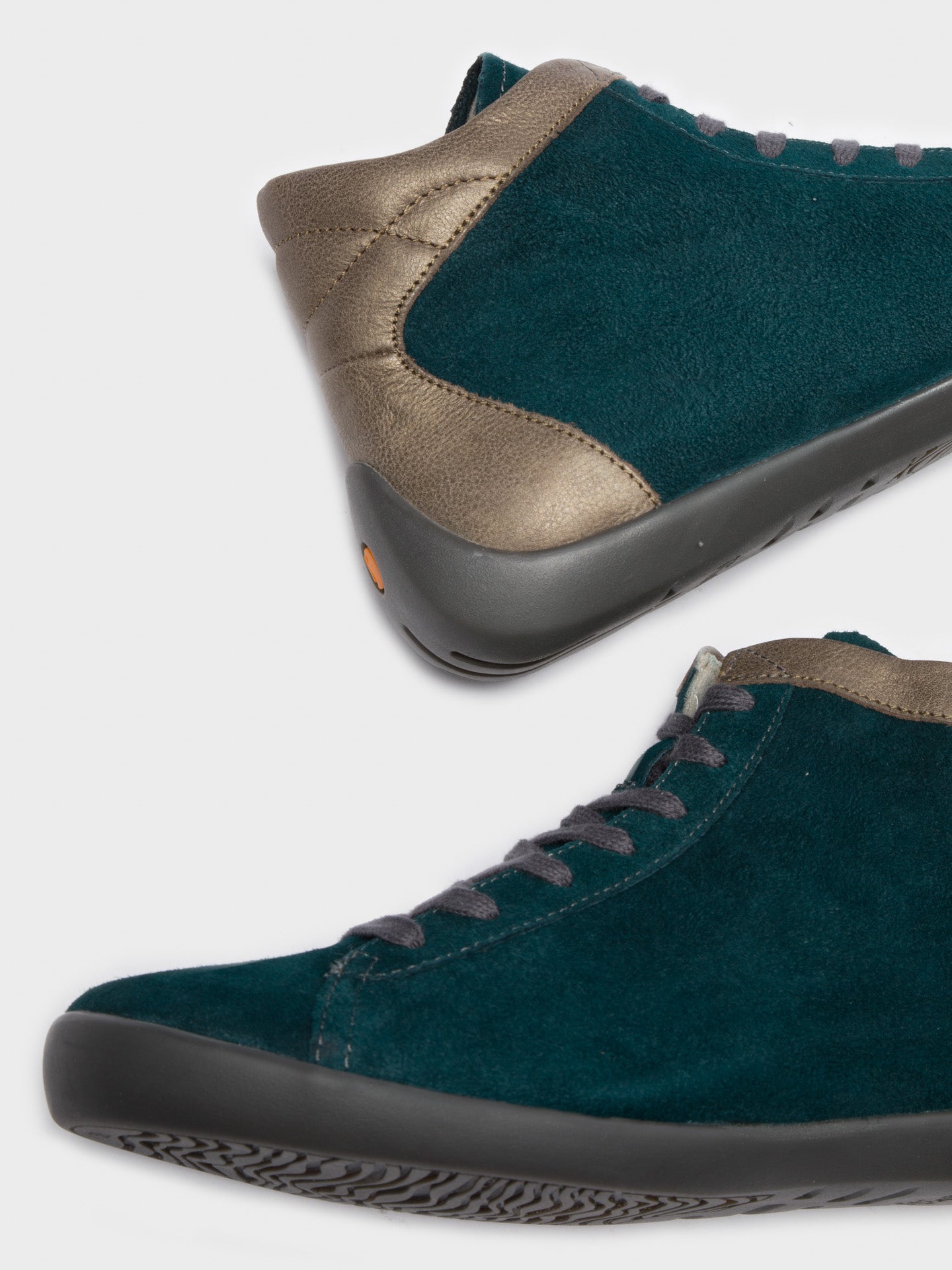 DarkGreen Hi-Top Trainers - Overcube