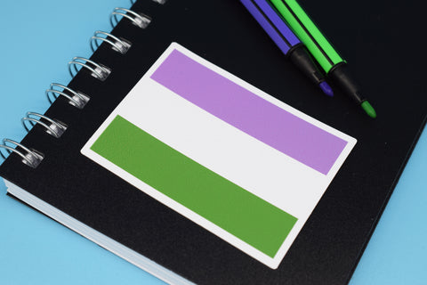 Genderqueer flag colours meaning