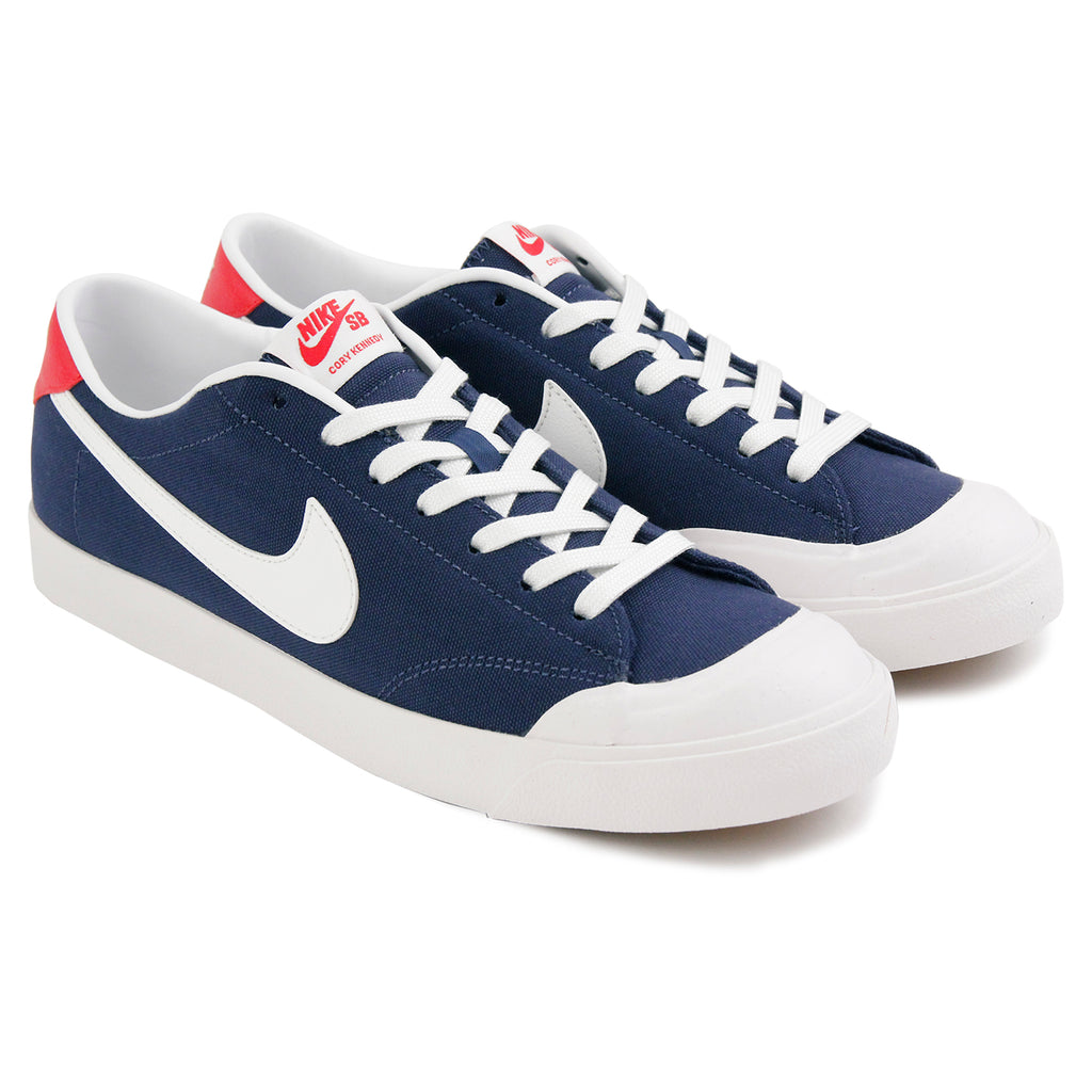 Cory Shoes in Midnight Navy / Summit White by Nike SB | Bored of Southsea