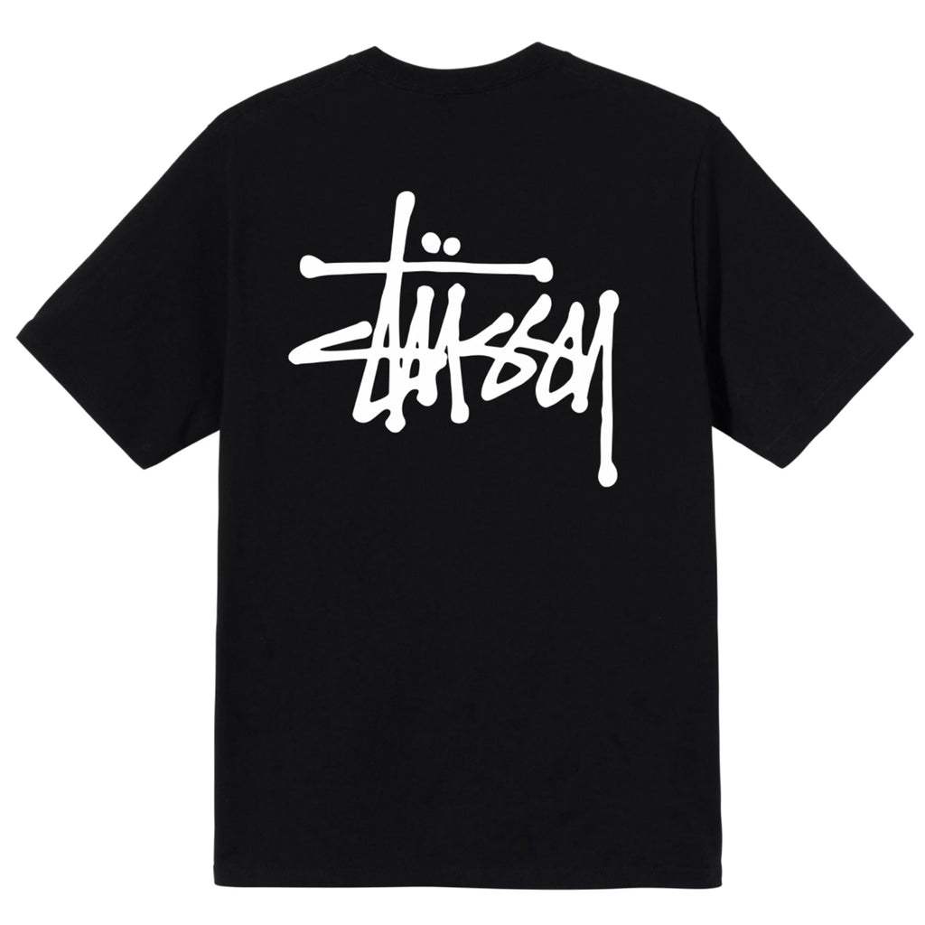 Basic Stussy T Shirt in Black by Stussy | Bored of Southsea