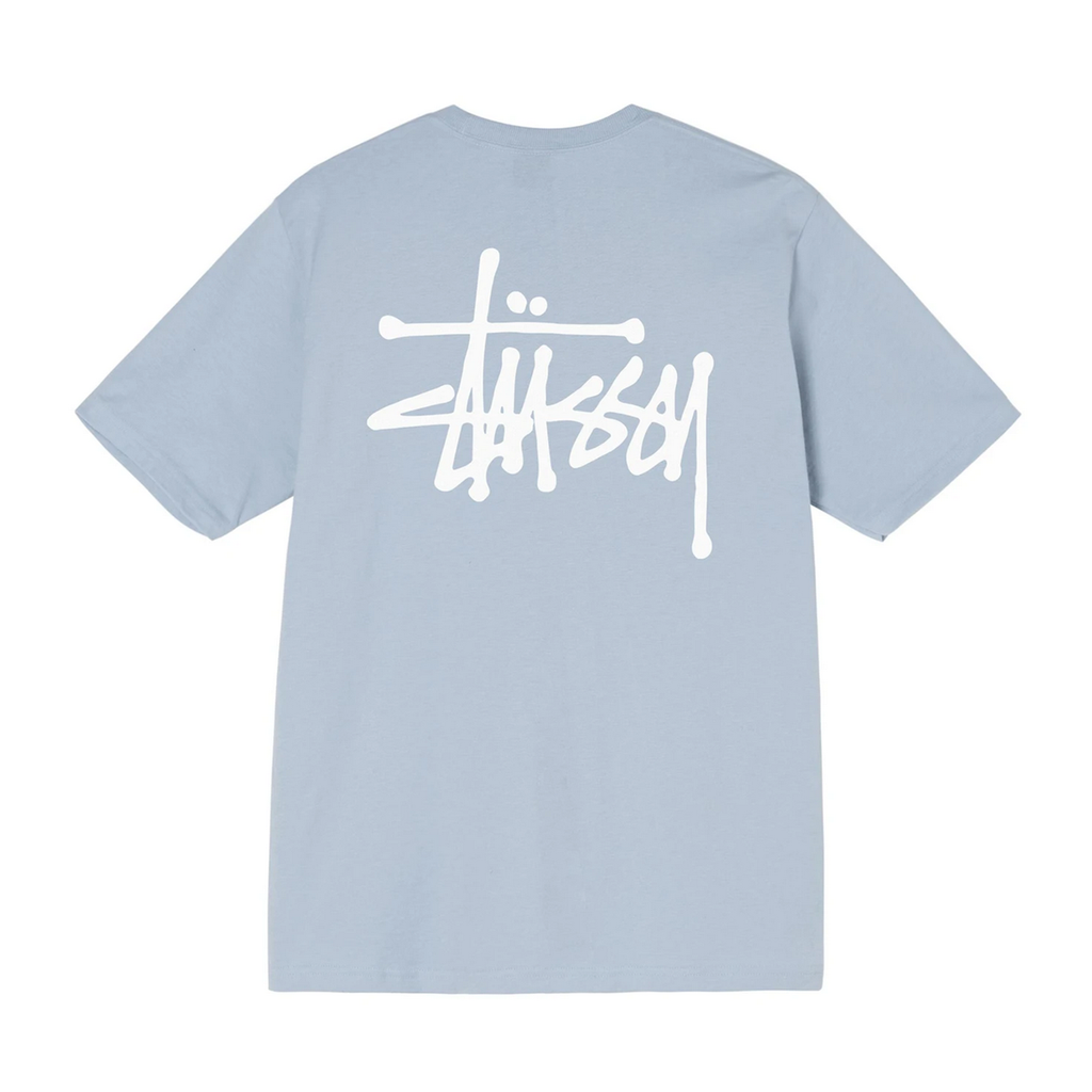 Basic Stussy T Shirt in Steel by Stussy | Bored of Southsea