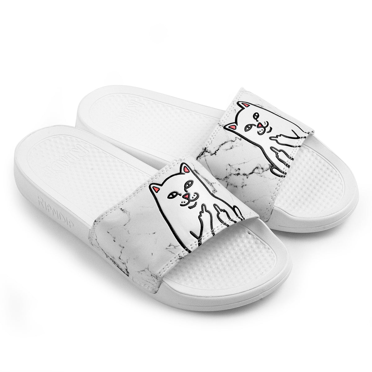 ripndip slides white