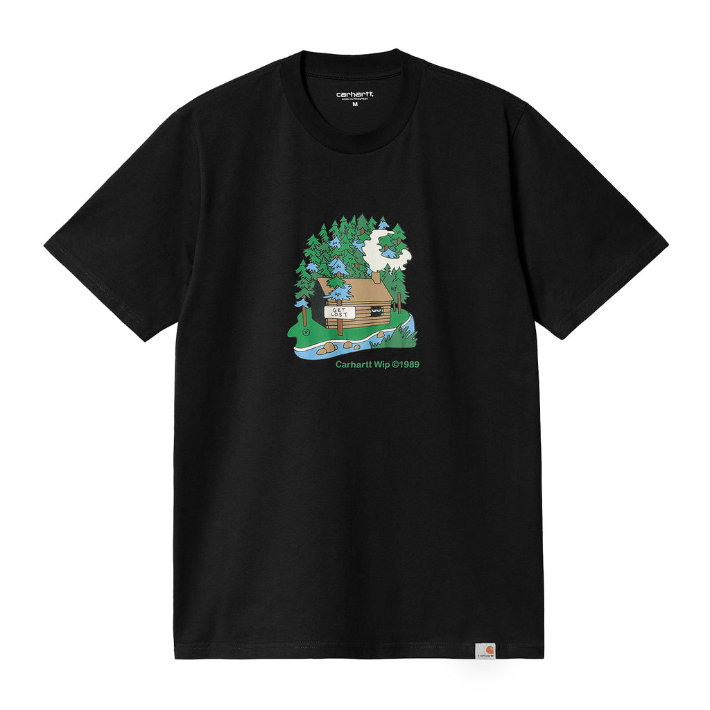 Cabin T Shirt in Black by Carhartt WIP | Bored of Southsea