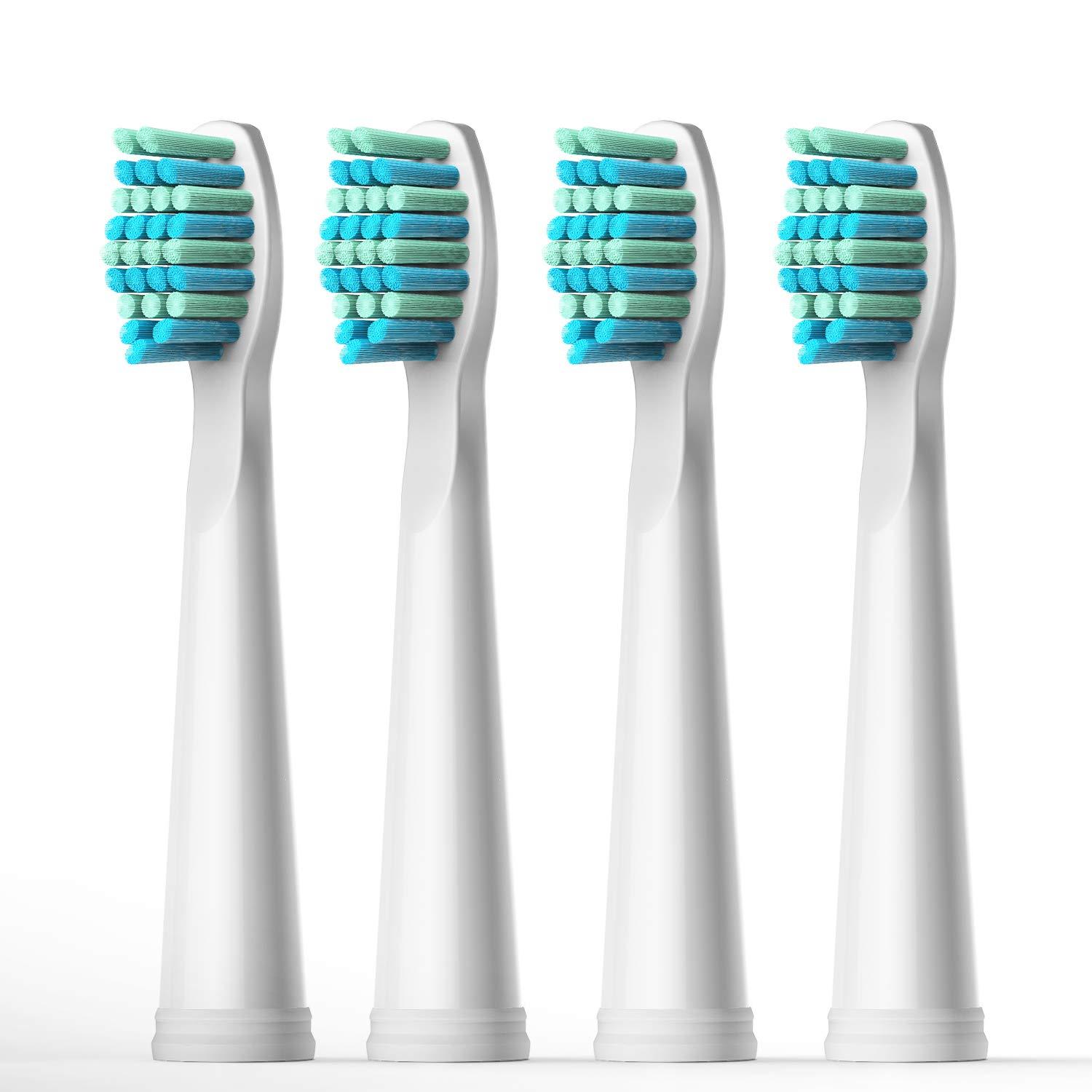 Fairywill White Soft Replacement Toothbrush Heads X 4 Fw 01 Fairywill Electric Toothbrush