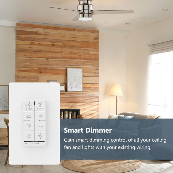 dimmable light smart switch for ac motor ceiling fan