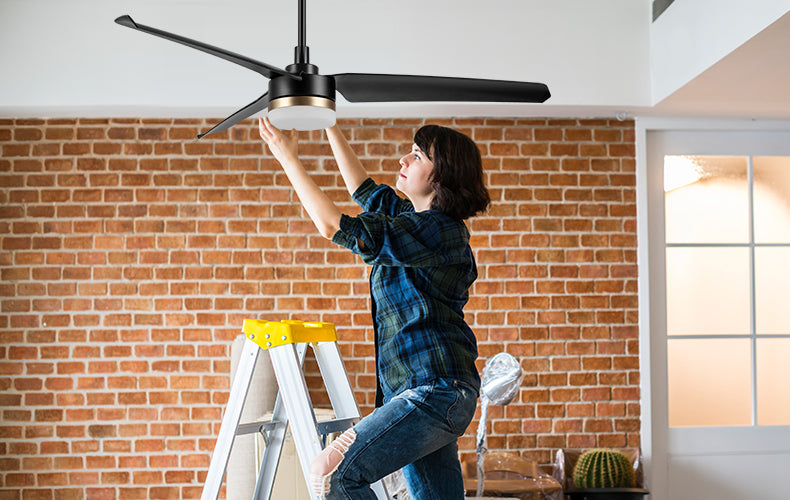 Fixing a noisy ceiling fan