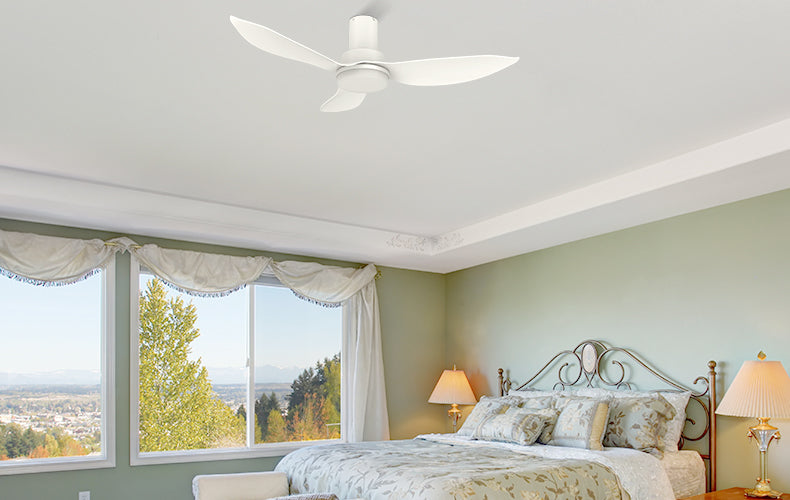 Nefyn 36 inch Modern Remote Ceiling Fan with Light