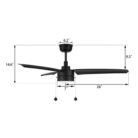 Smafan-Carro-Venteto-52-inch-Pull-Chain-Ceiling-Fan-with-Light-Kit