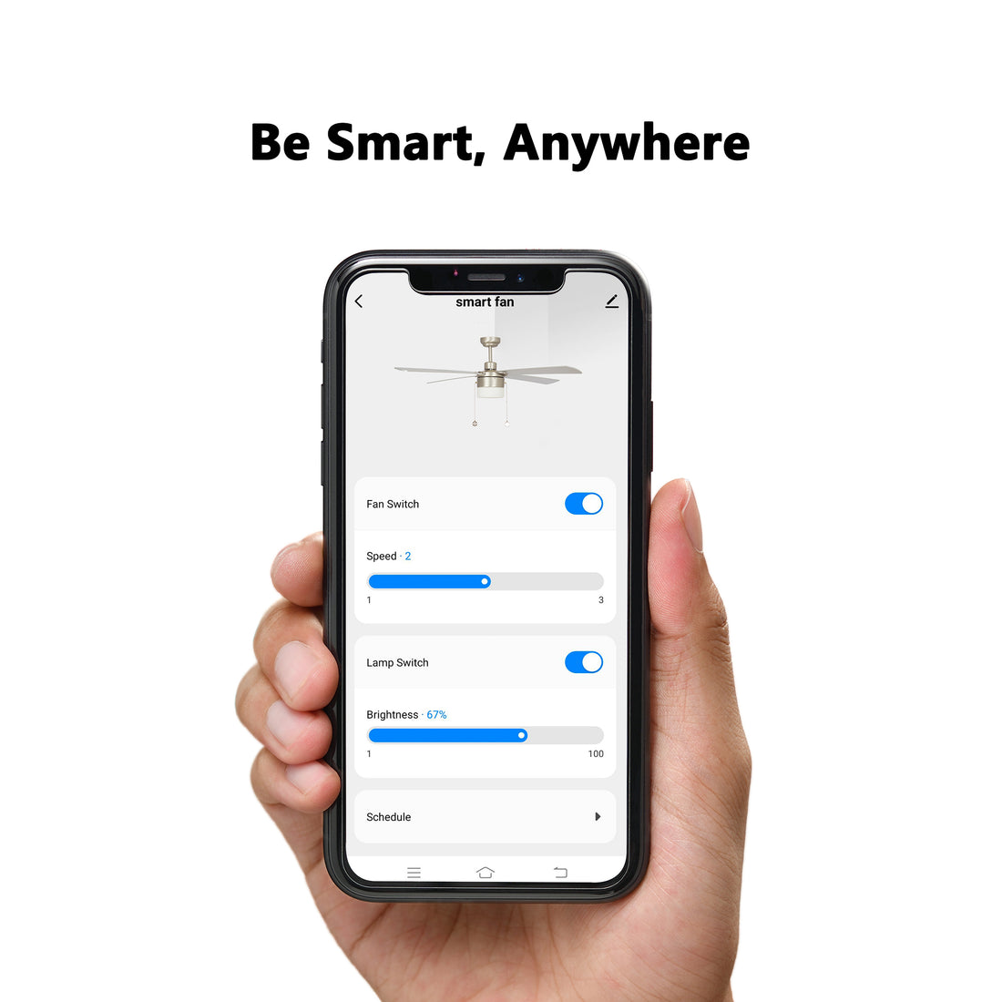 carro smart app for smart ceiing fan
