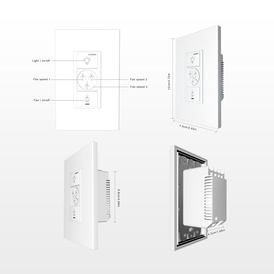 smart switch for ceiling fan