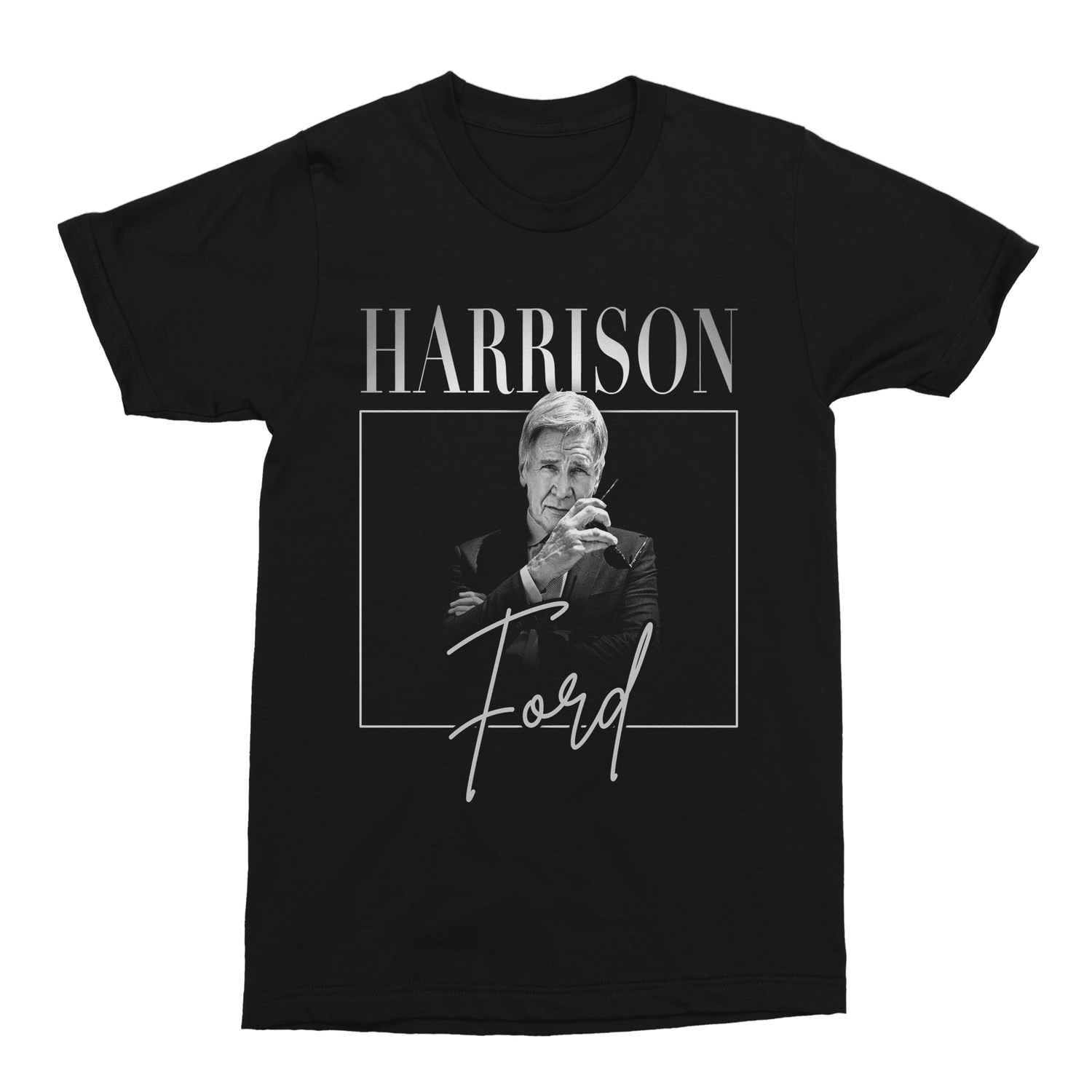 Harrison Ford Unisex Vintage Throwback Homage T-Shirt - Timeless Tees