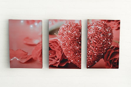 Pink Valentine Canvas Wall Art