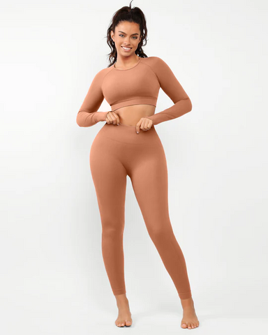 AirWear Long Sleeve & High-Waist Legging Set