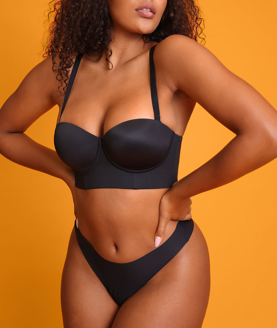 Cozy Anti-slip Strapless Push Up Bra