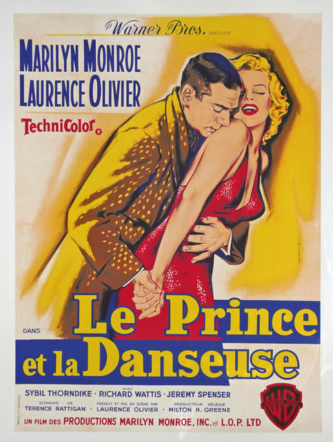 the prince and the showgirl poster