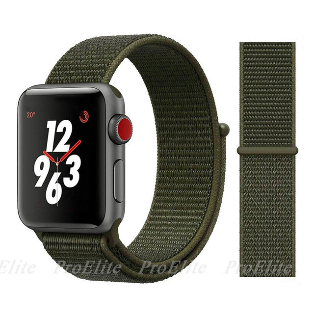 olive green apple watch band 44mm