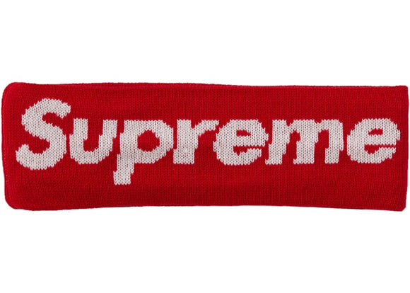 supreme red head band