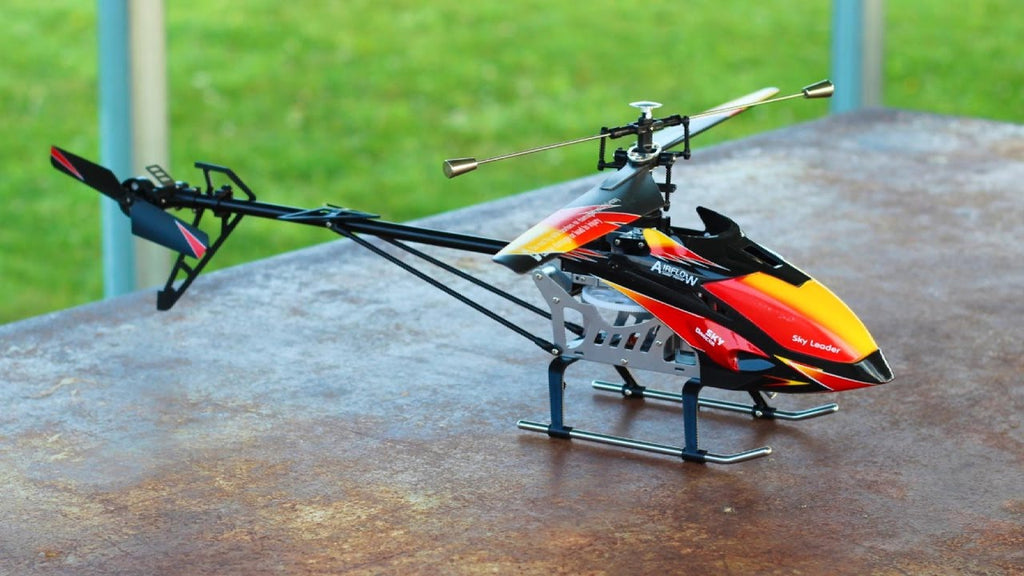 single rotor rc helicopter