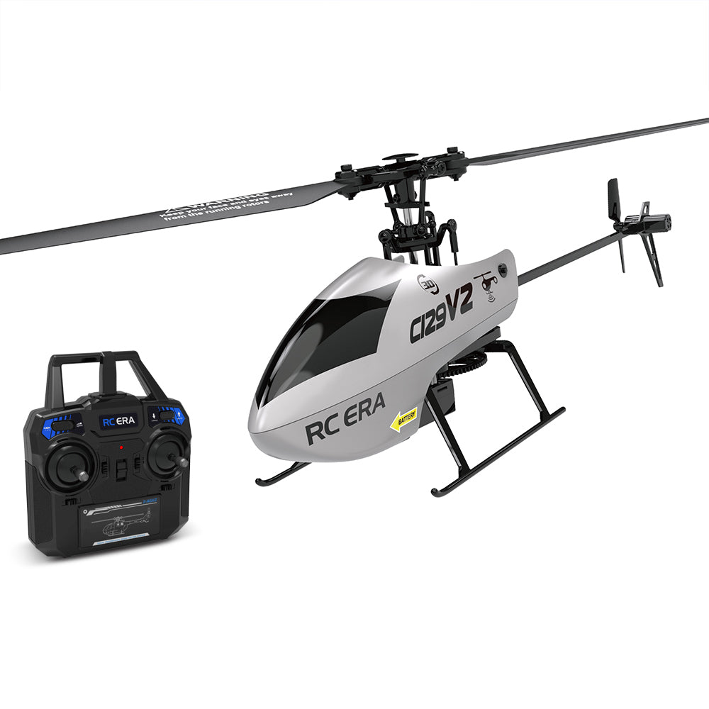 YuXiang C129 V2 4CH Flybarless Micro RC Helicopter w/ 6-Axis Gyro and ...