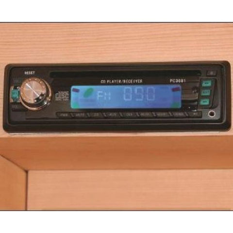 SunRay Aspen Infrared Sauna HL300C FM Radio/ Cd Player View