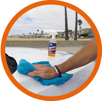 Best Quick Detailer Wash&Shine 66 waterless carwash wash&wax cleaning kit L  - 4x16.9 oz + 4 FREE towels
