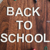 Back to school sign | Pakapalooza