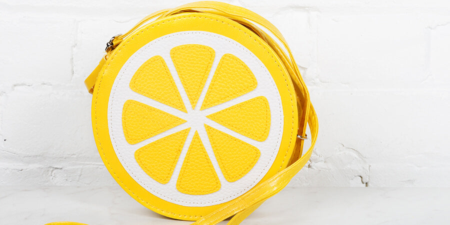 Woman's lemon novelty purse | Pakapalooza