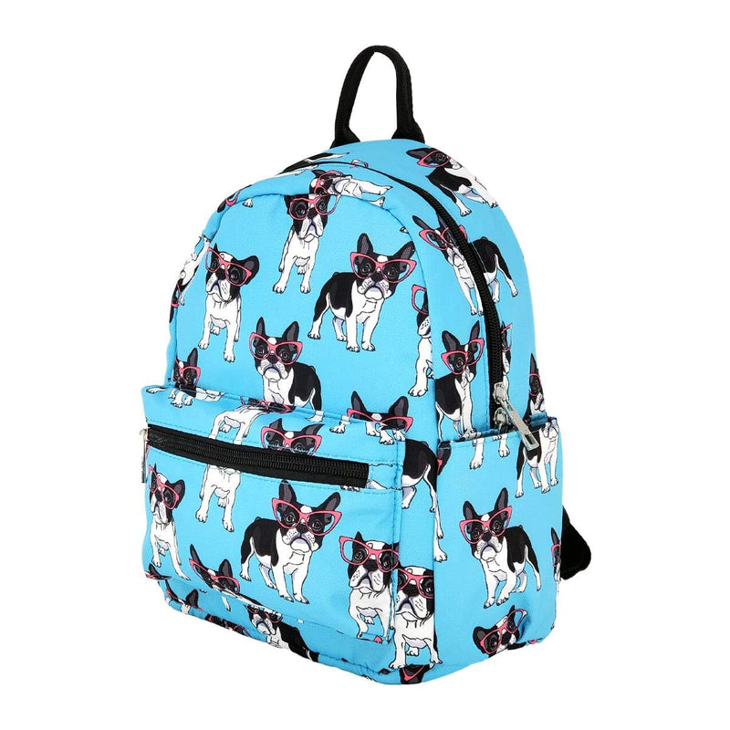 Boston Terrier Mini Backpack - Cute Dog Print - Pakapalooza