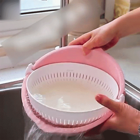 HOT SALES!!~Wash and Drain Bowl Drain Filter Basket – hbkmall