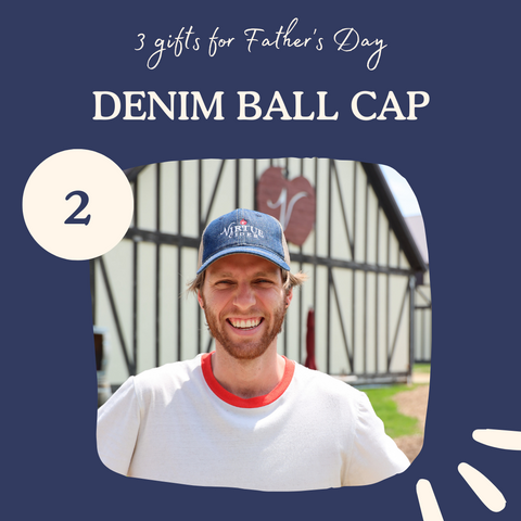 Denim Ball Cap Fathers Day