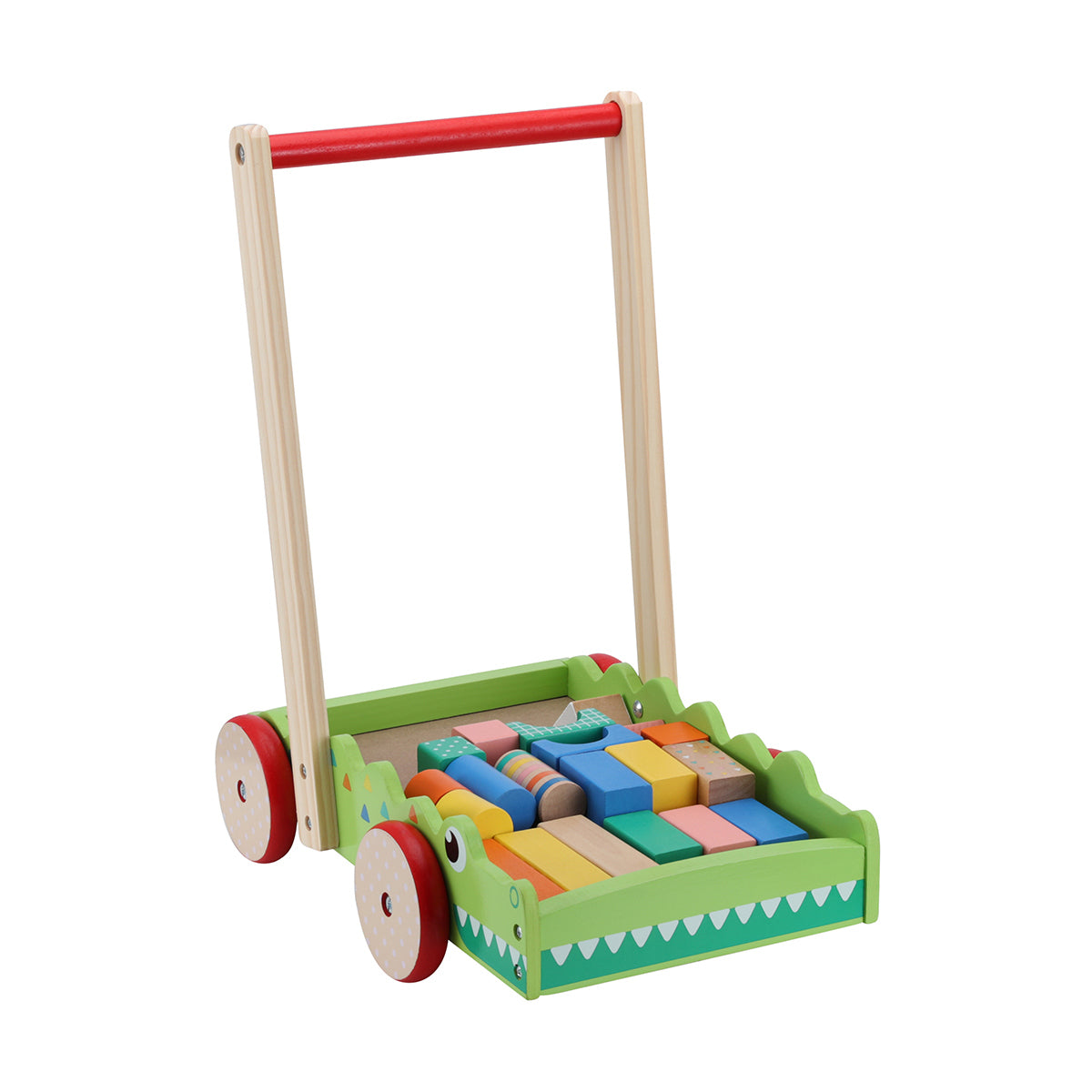 anko wooden walker with blocks