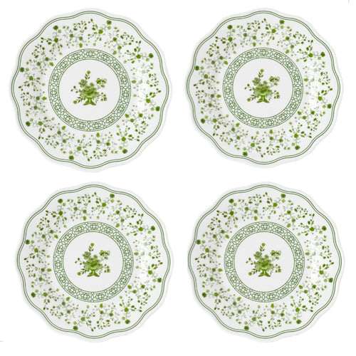 Spring Garden Melamine Dinner Plates (Set of 4)